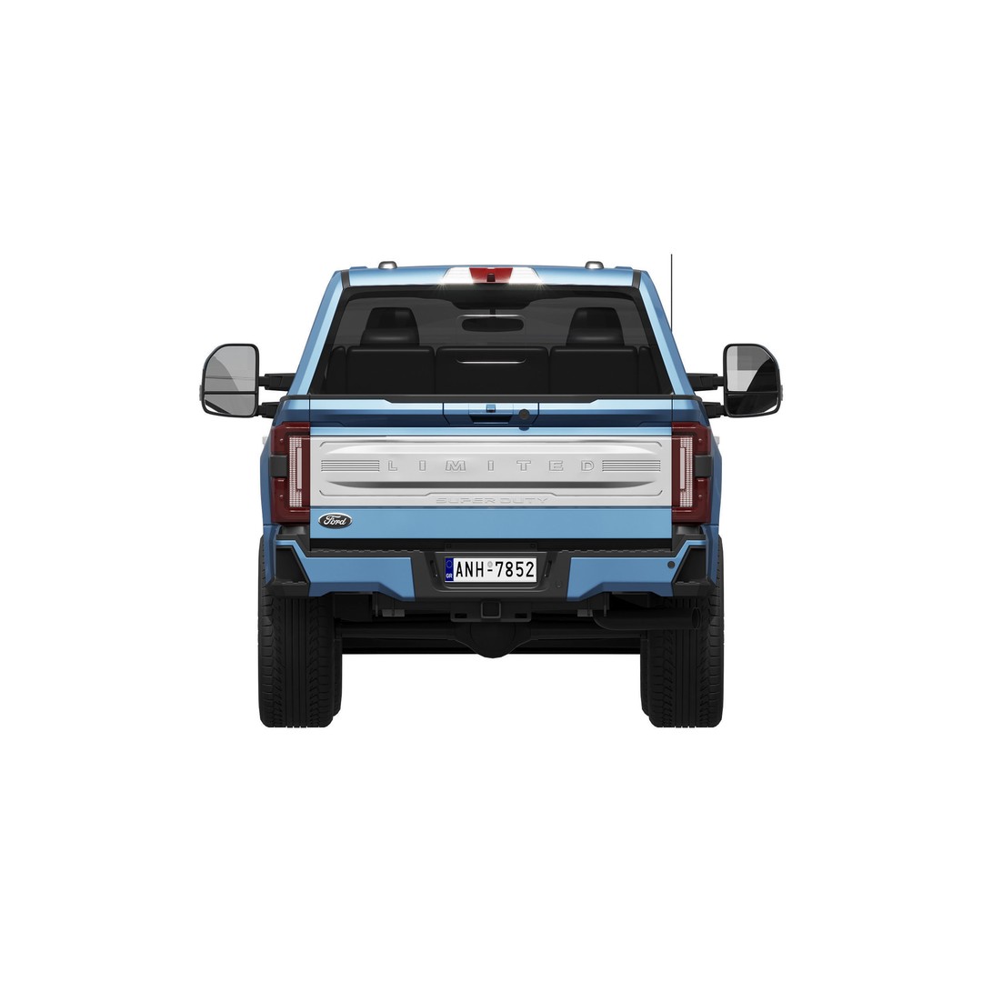 F-350 Super Duty Limited Edition 2024 3D Model – High Poly PBR SUV Asset, FBX - View 9