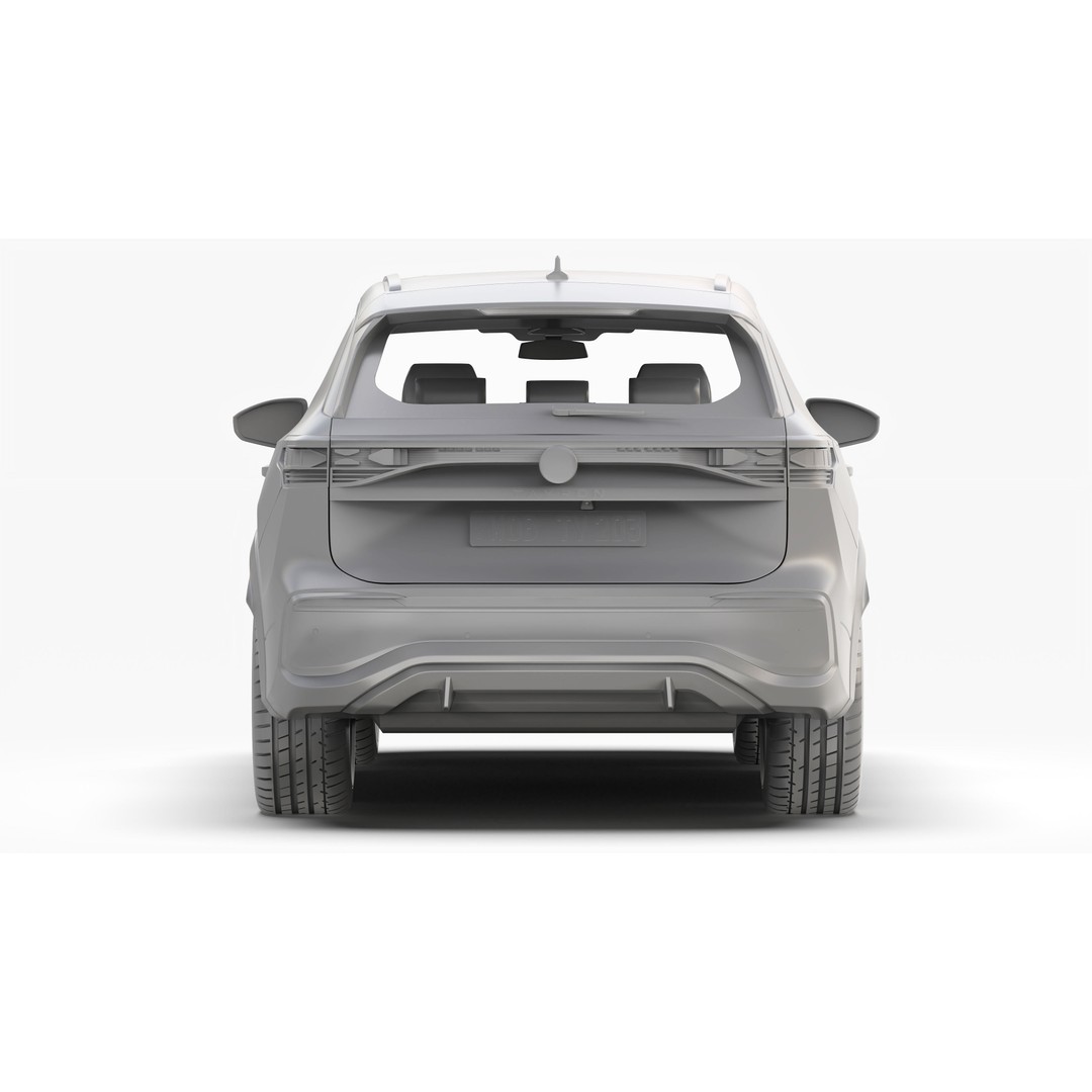 Volkswagen Tayron 2025 3D Model – High Poly SUV Asset, FBX/OBJ - View 16