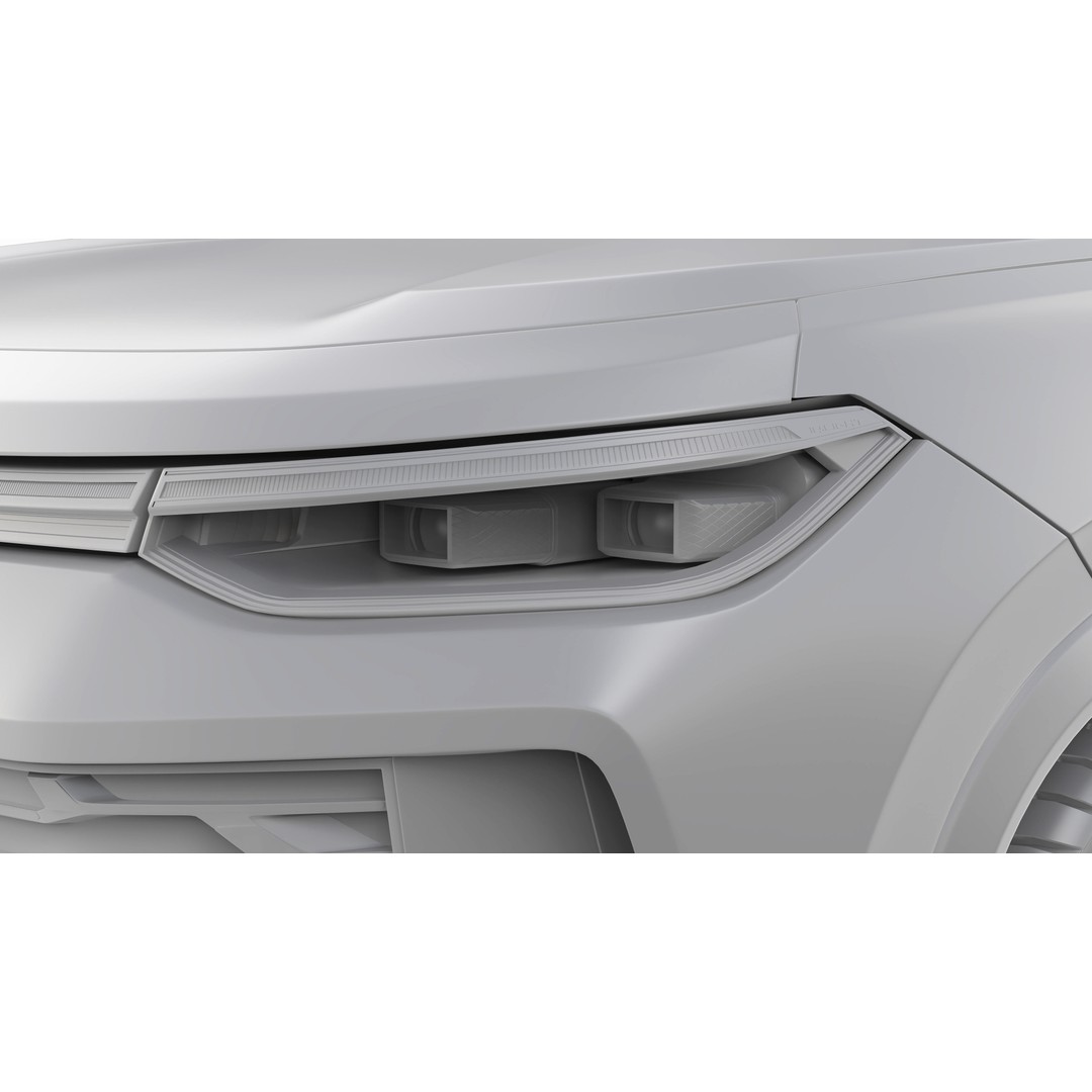 Volkswagen Tayron 2025 3D Model – High Poly SUV Asset, FBX/OBJ - View 17