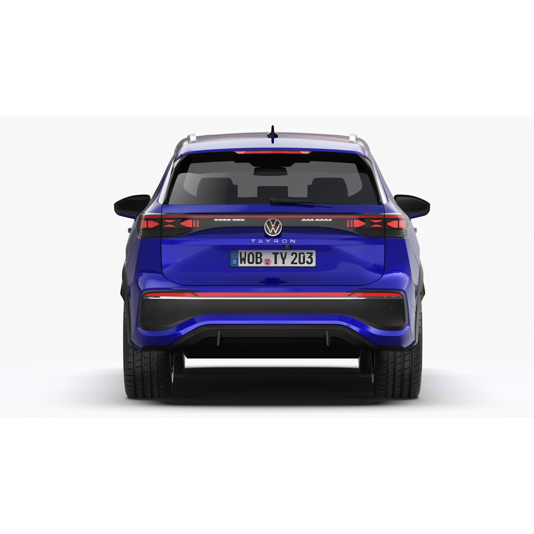 Volkswagen Tayron 2025 3D Model – High Poly SUV Asset, FBX/OBJ - View 7