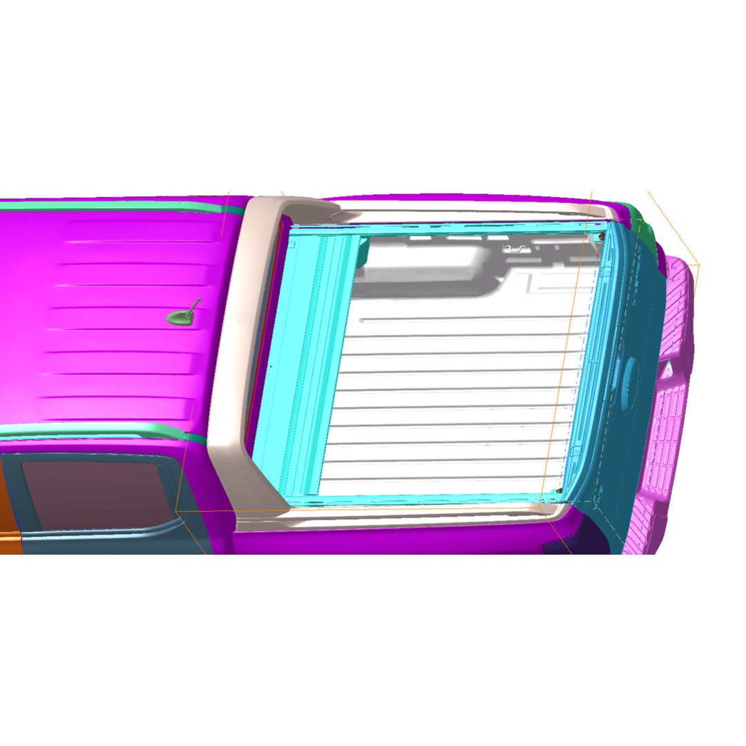 Ranger WILDTRAK 4WD 2024 3D Model – High Detail Scanned Vehicle, STL - View 5