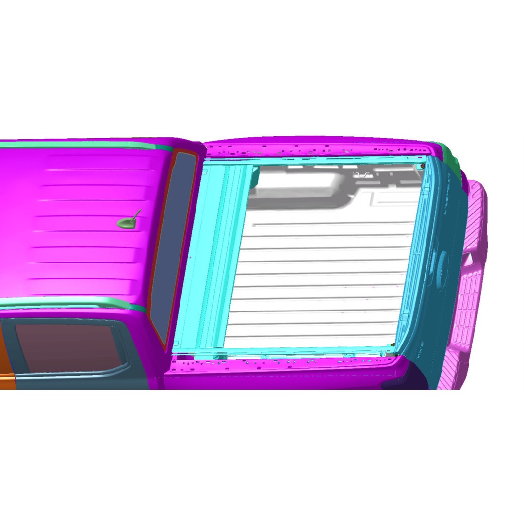 Ranger WILDTRAK 4WD 2024 3D Model – High Detail Scanned Vehicle, STL - View 9