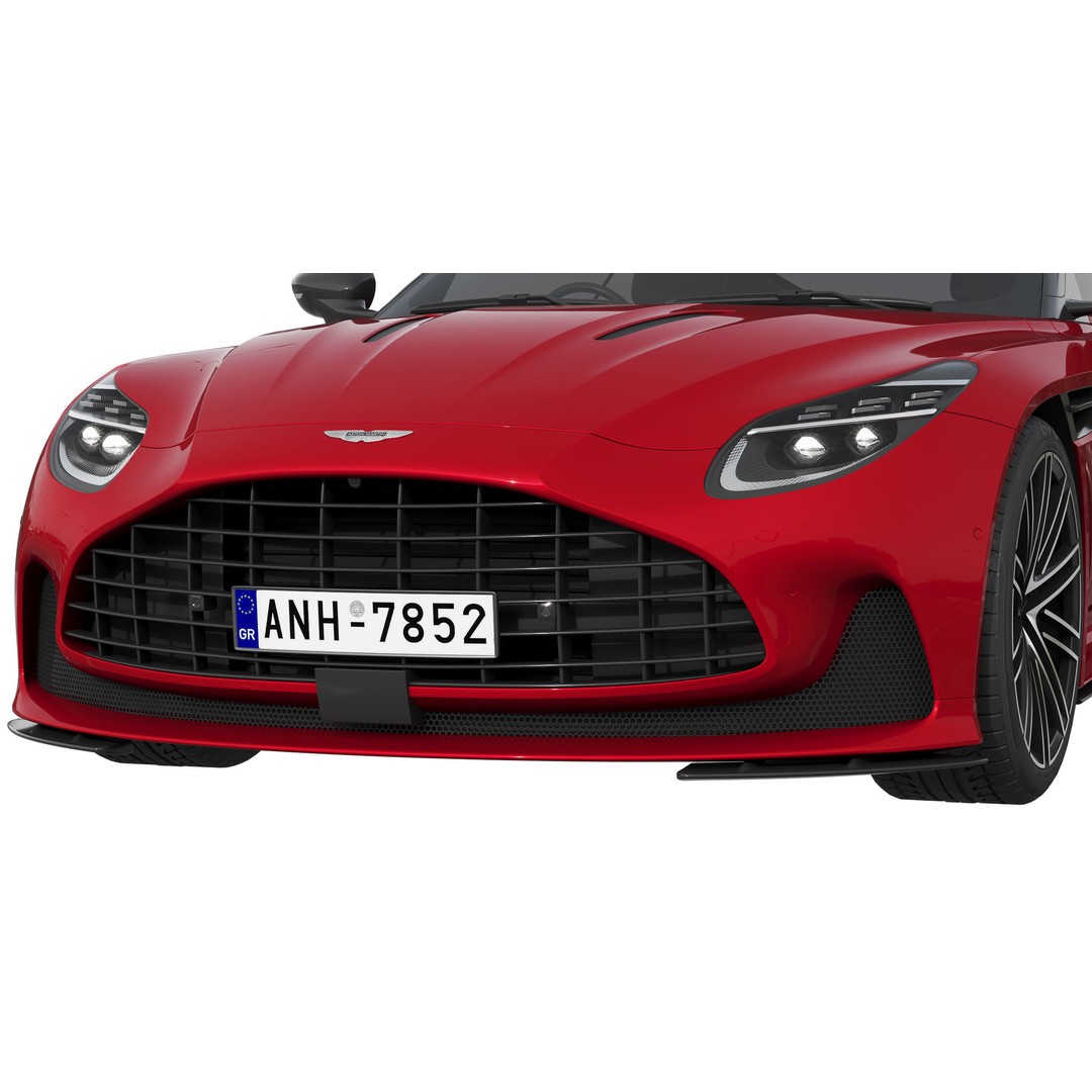 Aston Martin DB12 3D Model – High Poly Car Asset, FBX, OBJ - View 11