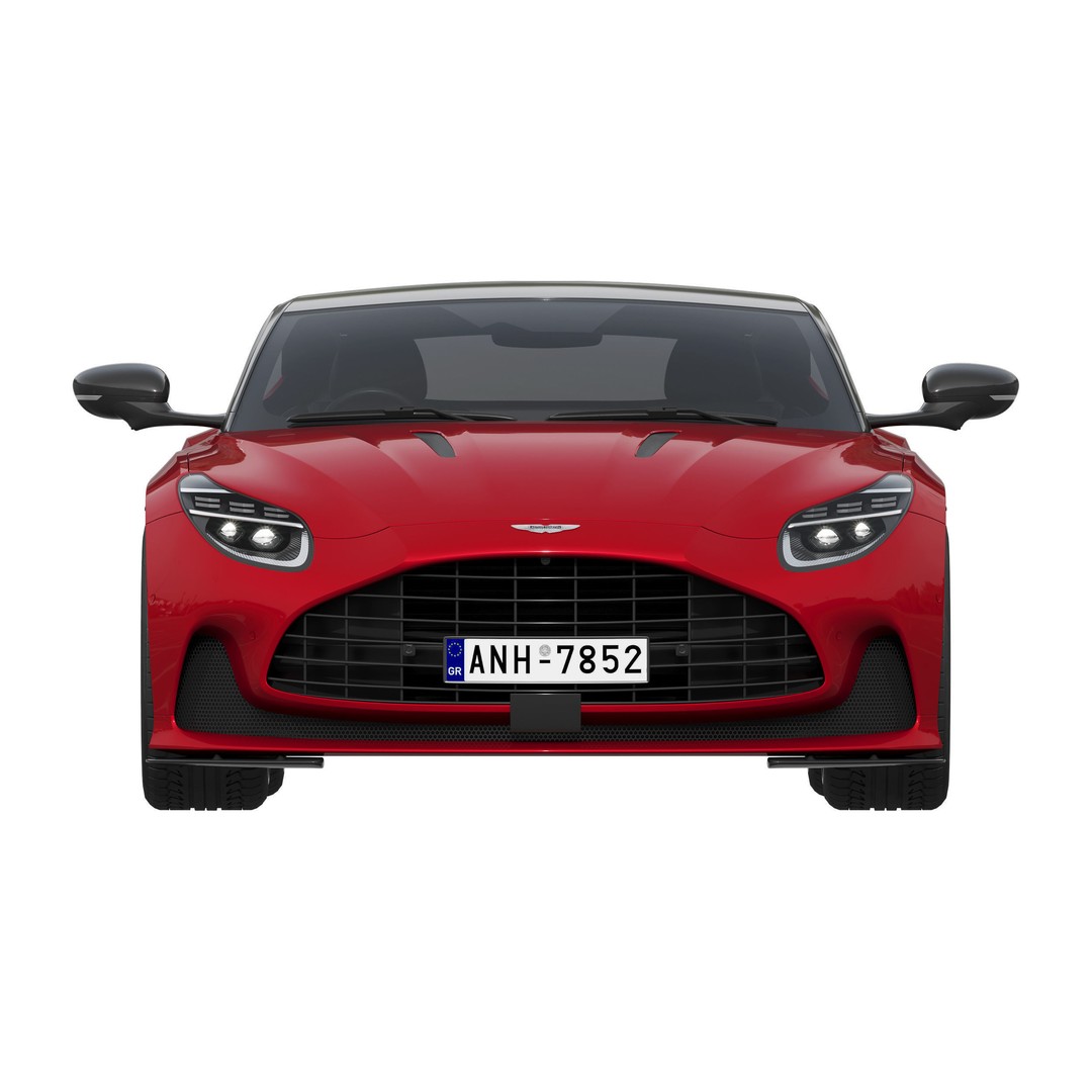 Aston Martin DB12 3D Model – High Poly Car Asset, FBX, OBJ - View 8