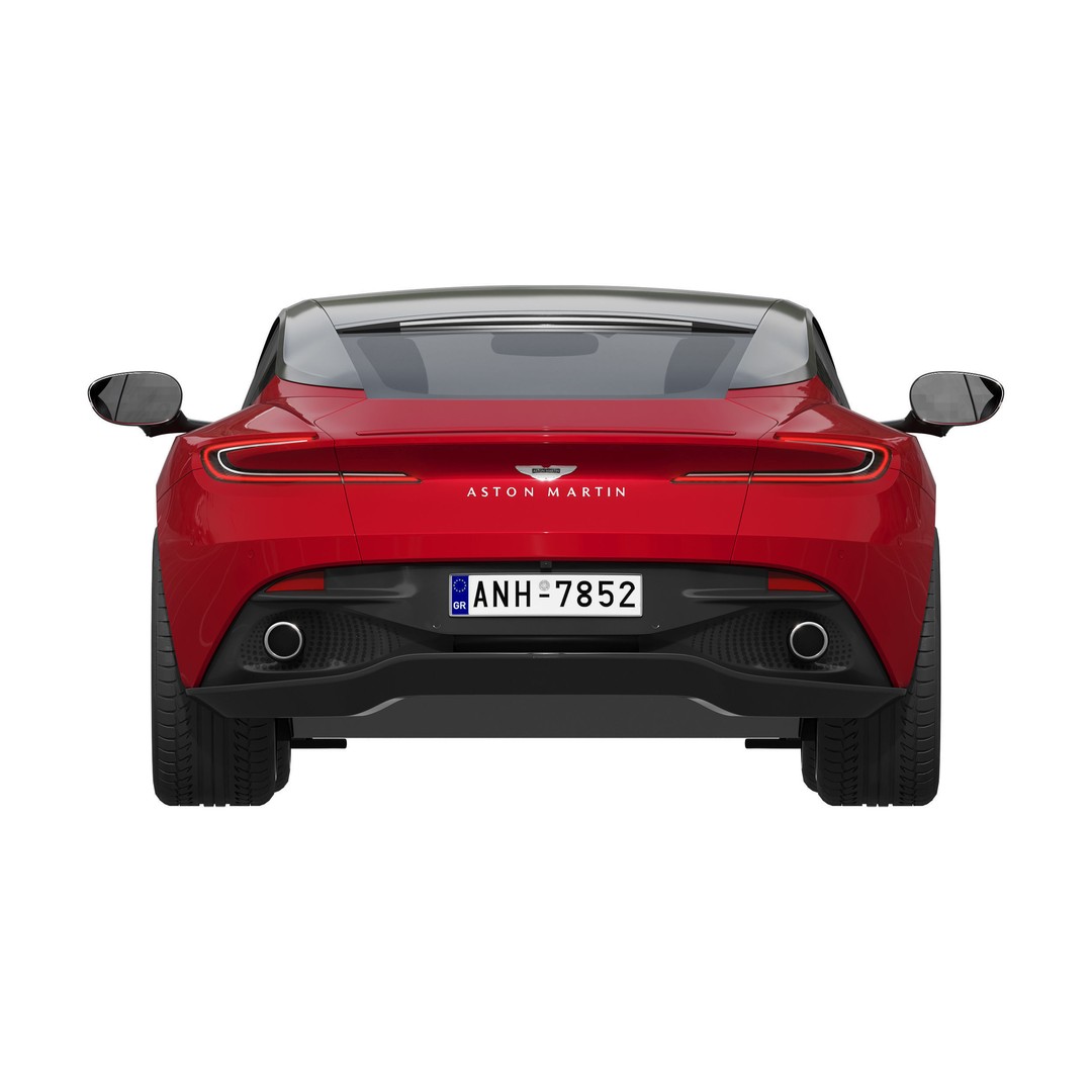 Aston Martin DB12 3D Model – High Poly Car Asset, FBX, OBJ - View 9