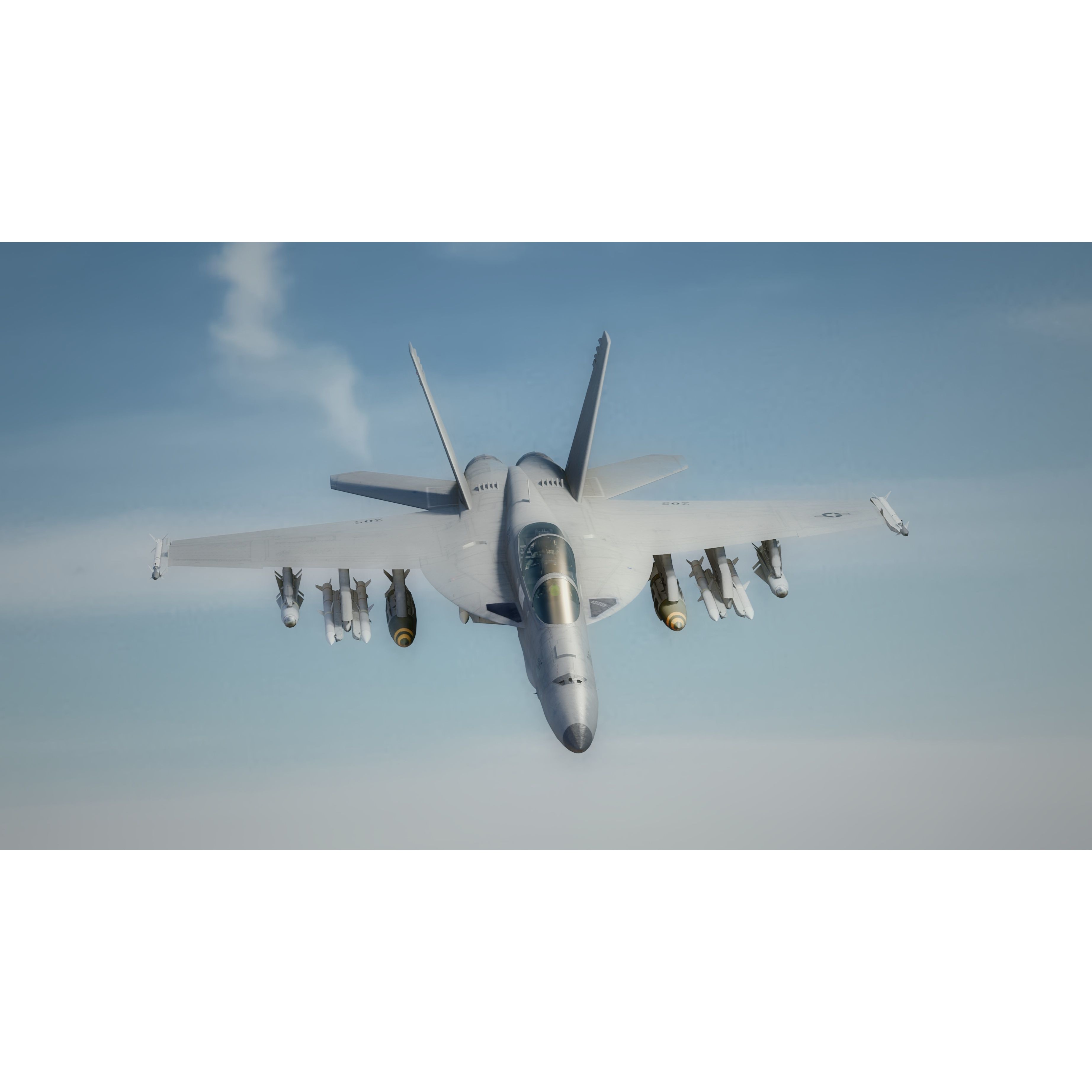 F18F Super Hornet - Low-Poly Game-Ready 3D Model - View 19