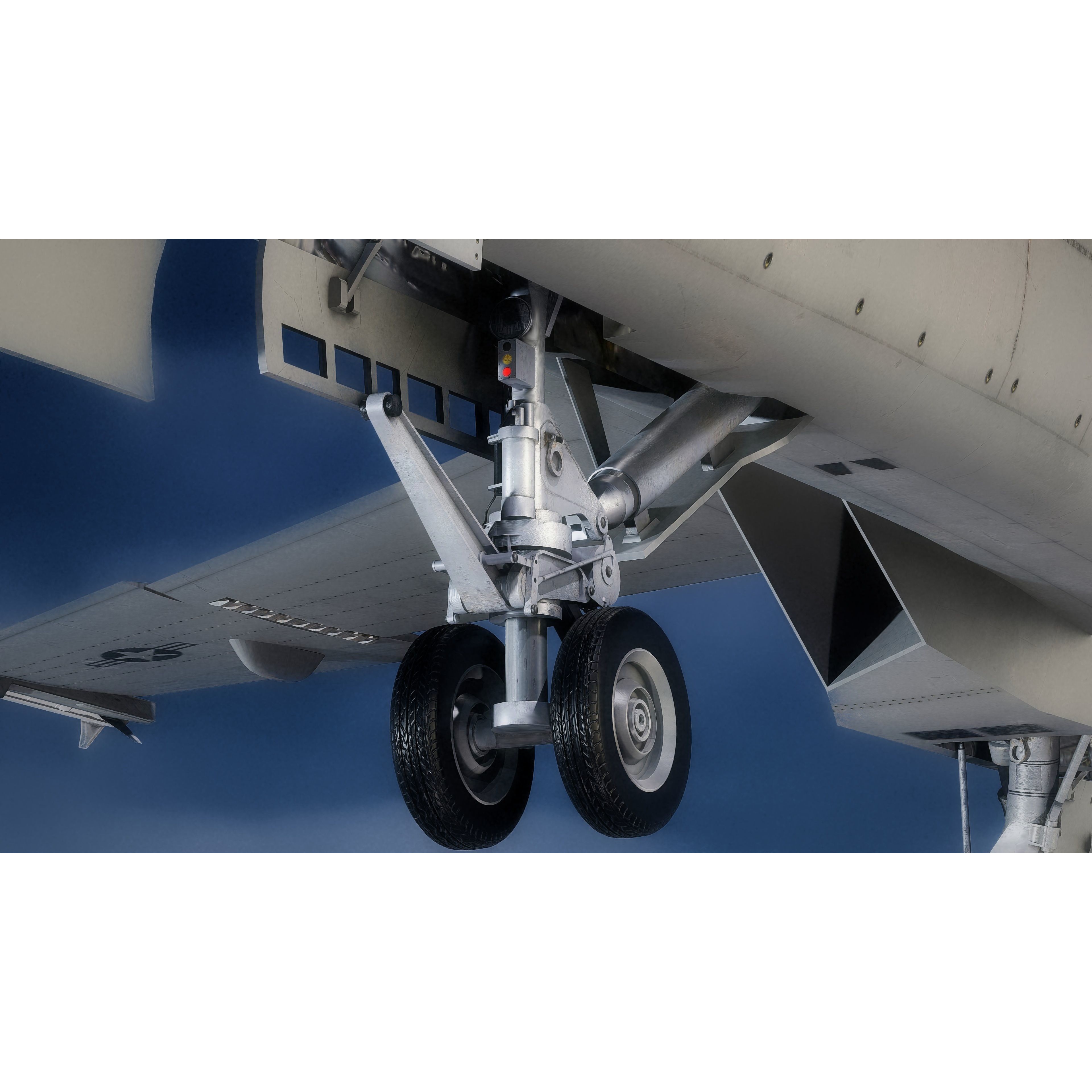 F18F Super Hornet - Low-Poly Game-Ready 3D Model - View 27