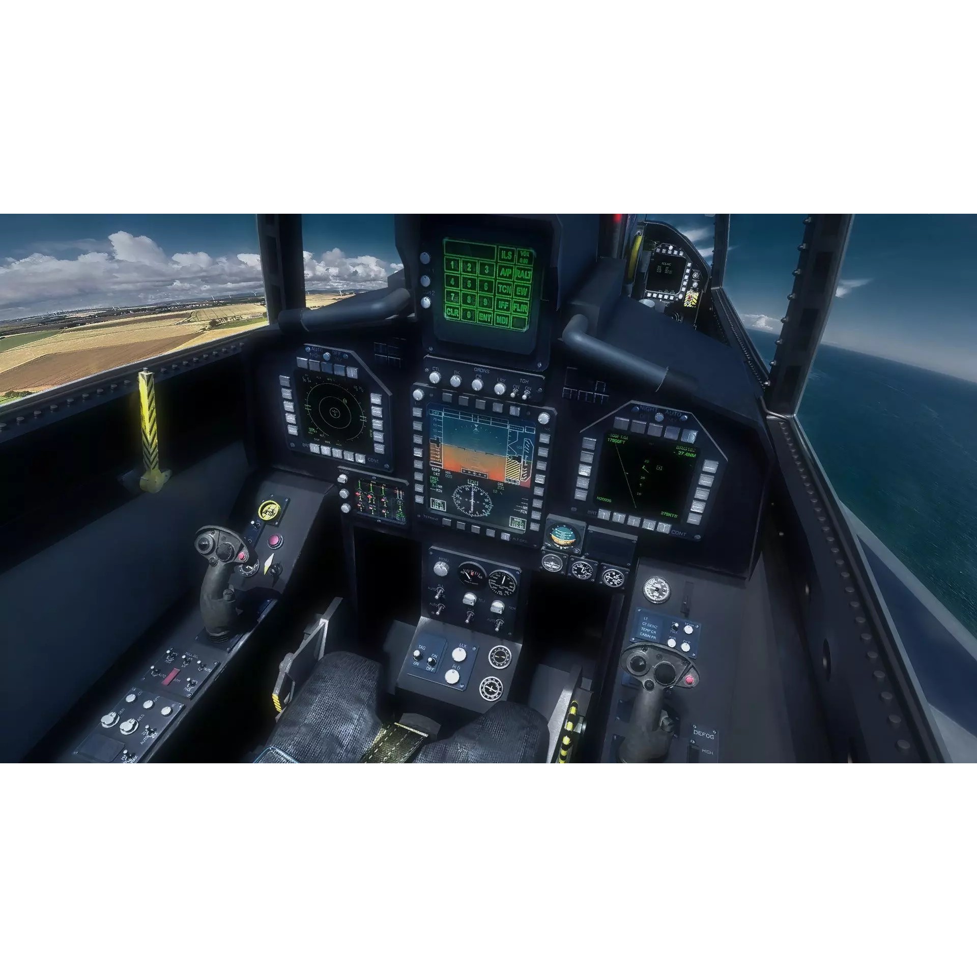 F18F Super Hornet - Low-Poly Game-Ready 3D Model - View 50