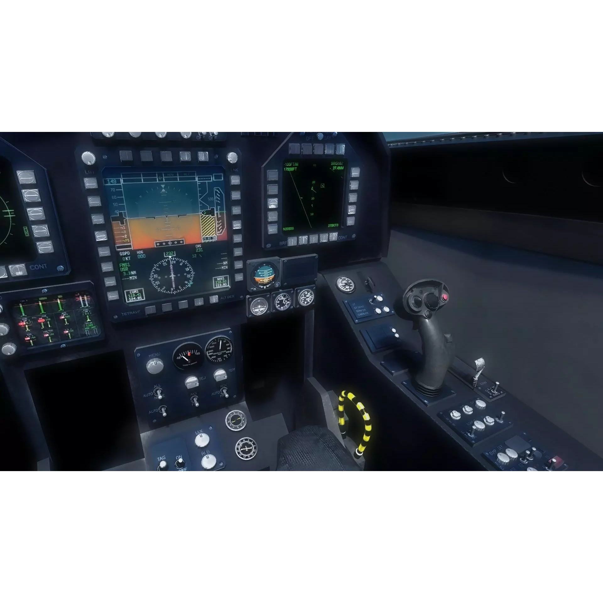 F18F Super Hornet - Low-Poly Game-Ready 3D Model - View 53