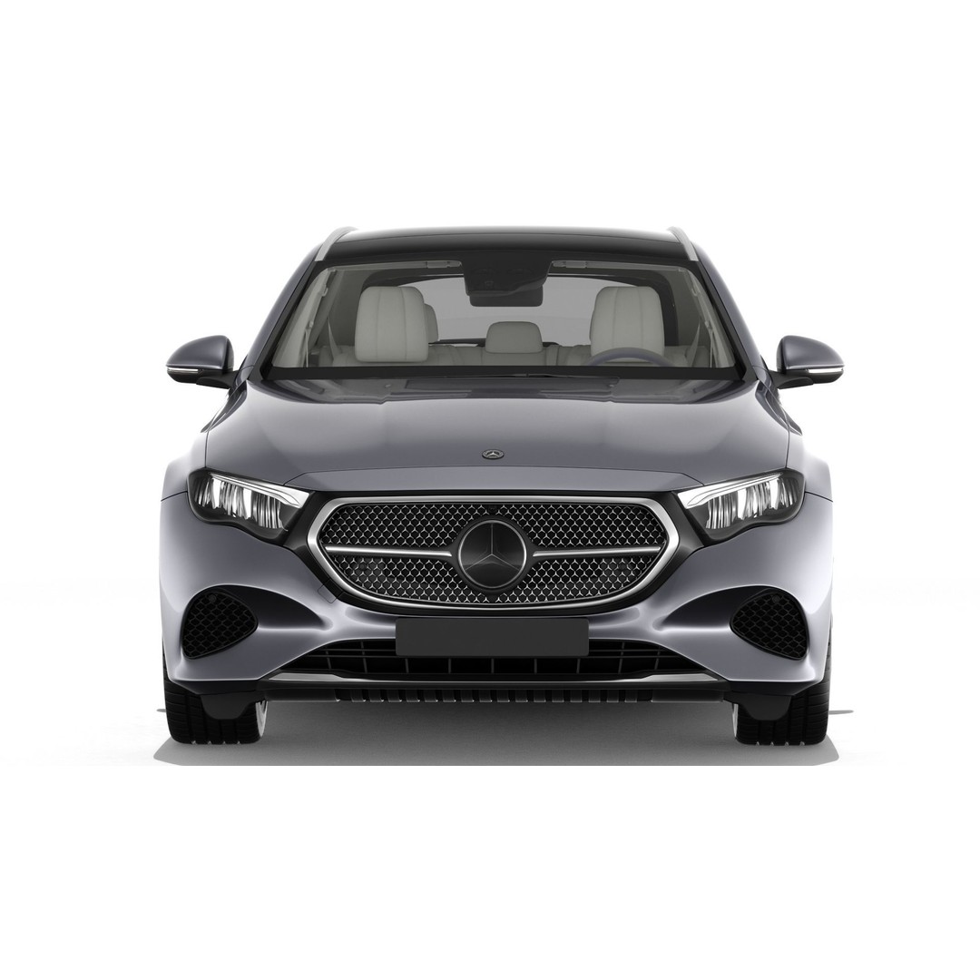 Mercedes-Benz E-Class Estate 2024 3D Model – High Poly Realistic Car Asset, FBX, Blender - View 11