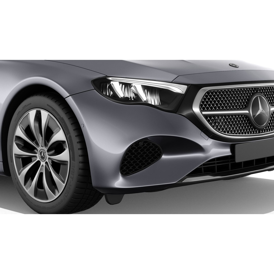 Mercedes-Benz E-Class Estate 2024 3D Model – High Poly Realistic Car Asset, FBX, Blender - View 12