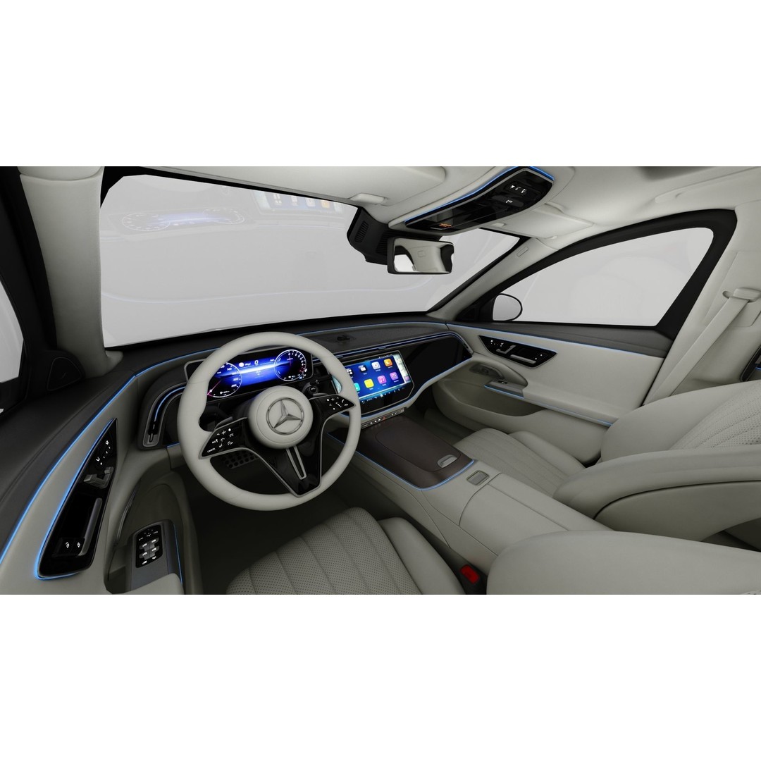 Mercedes-Benz E-Class Estate 2024 3D Model – High Poly Realistic Car Asset, FBX, Blender - View 14
