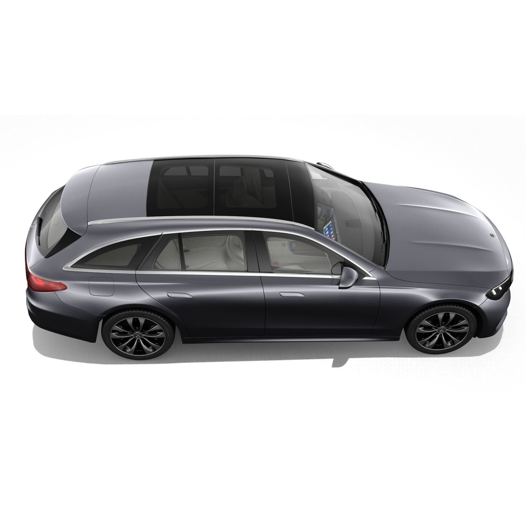 Mercedes-Benz E-Class Estate 2024 3D Model – High Poly Realistic Car Asset, FBX, Blender - View 9