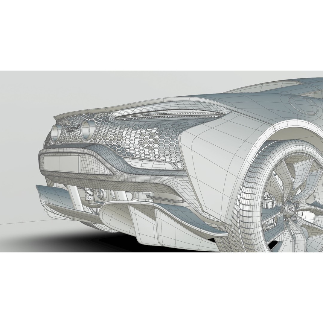McLaren Artura 2022 3D Model – Detailed Luxury Car, Blender & FBX - View 16