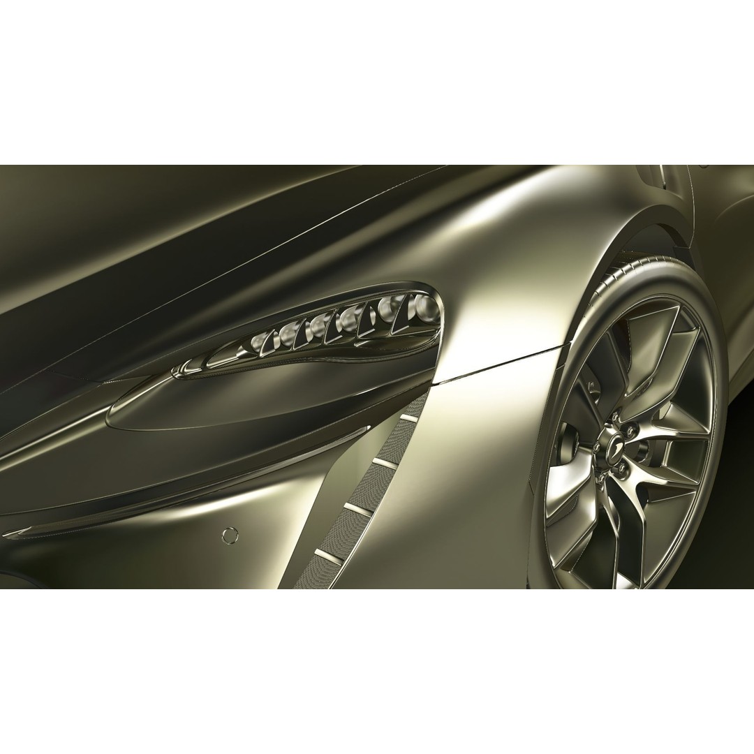 McLaren Artura 2022 3D Model – Detailed Luxury Car, Blender & FBX - View 25