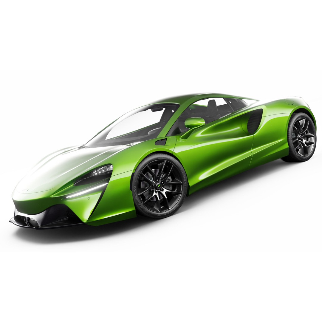 McLaren Artura 2022 3D Model – Detailed Luxury Car, Blender & FBX - View 6