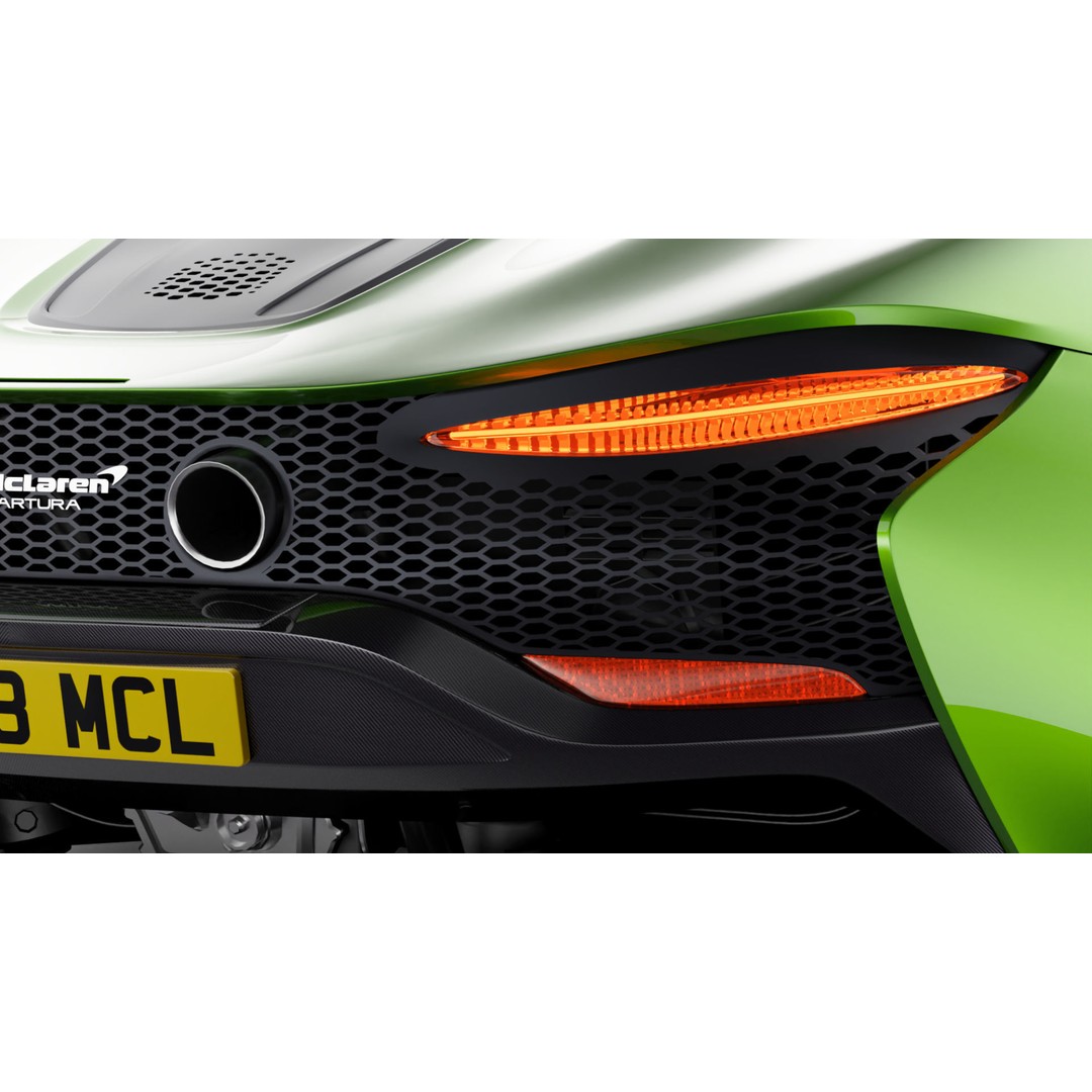 McLaren Artura 2022 3D Model – Detailed Luxury Car, Blender & FBX - View 9