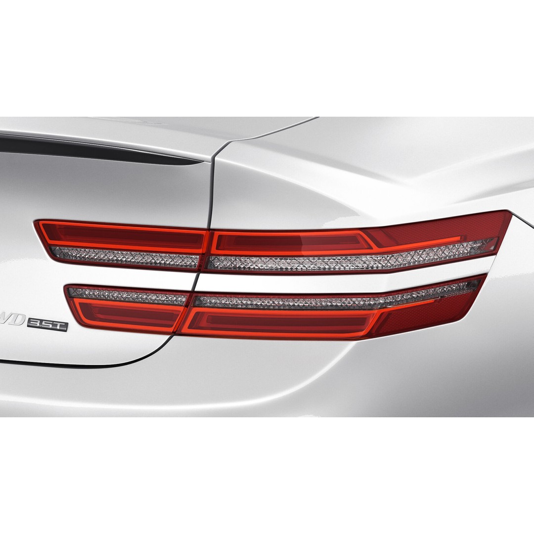 Genesis G80 Sport 2025 3D Model – Detailed Luxury Sedan, FBX, OBJ, Blender - View 11