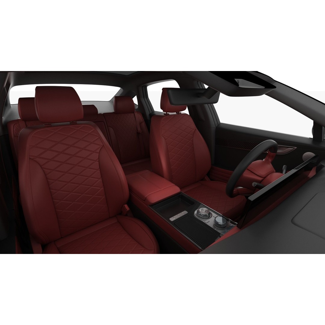 Genesis G80 Sport 2025 3D Model – Detailed Luxury Sedan, FBX, OBJ, Blender - View 20