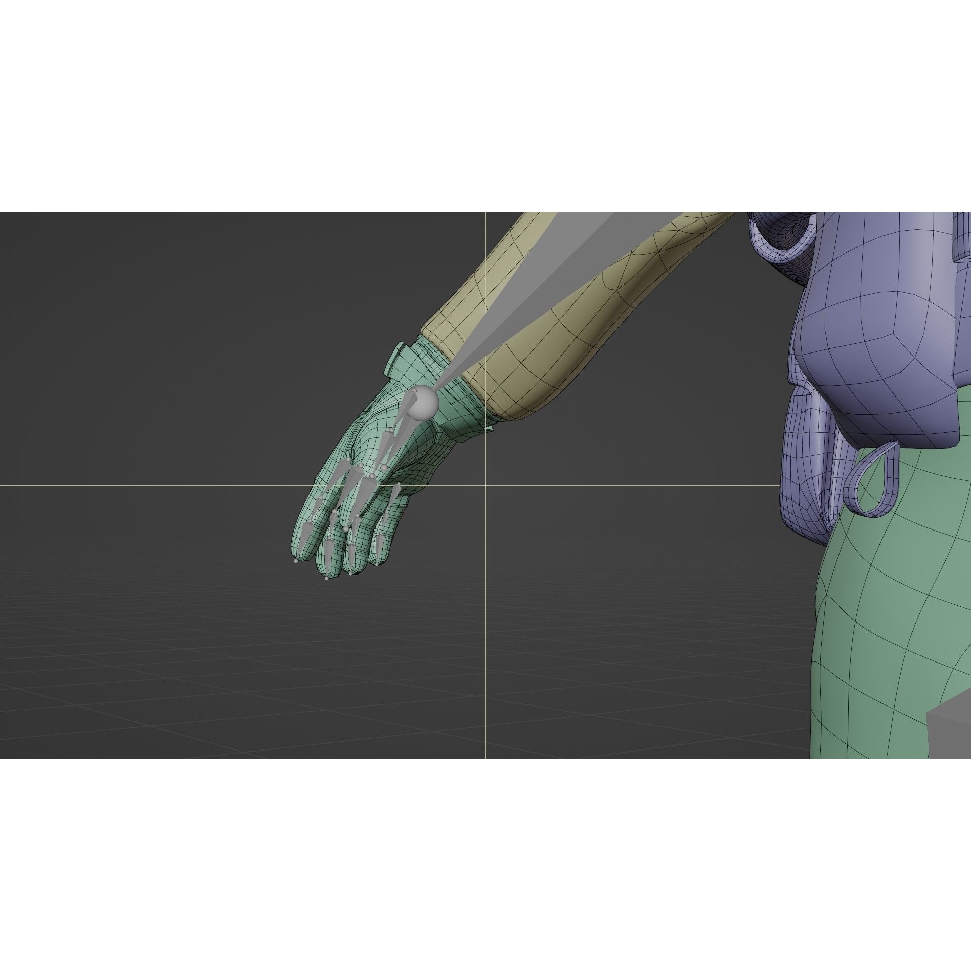 Soldier Flight Deck Crew - Rigged Game-Ready 3D Model - View 27