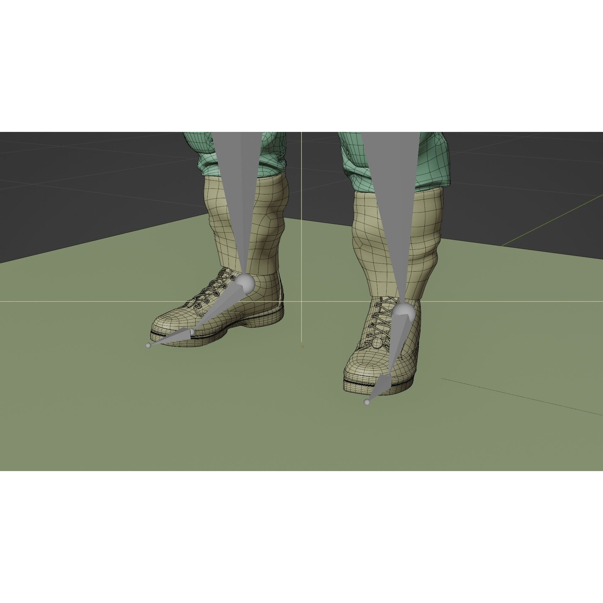 Soldier Flight Deck Crew - Rigged Game-Ready 3D Model - View 29