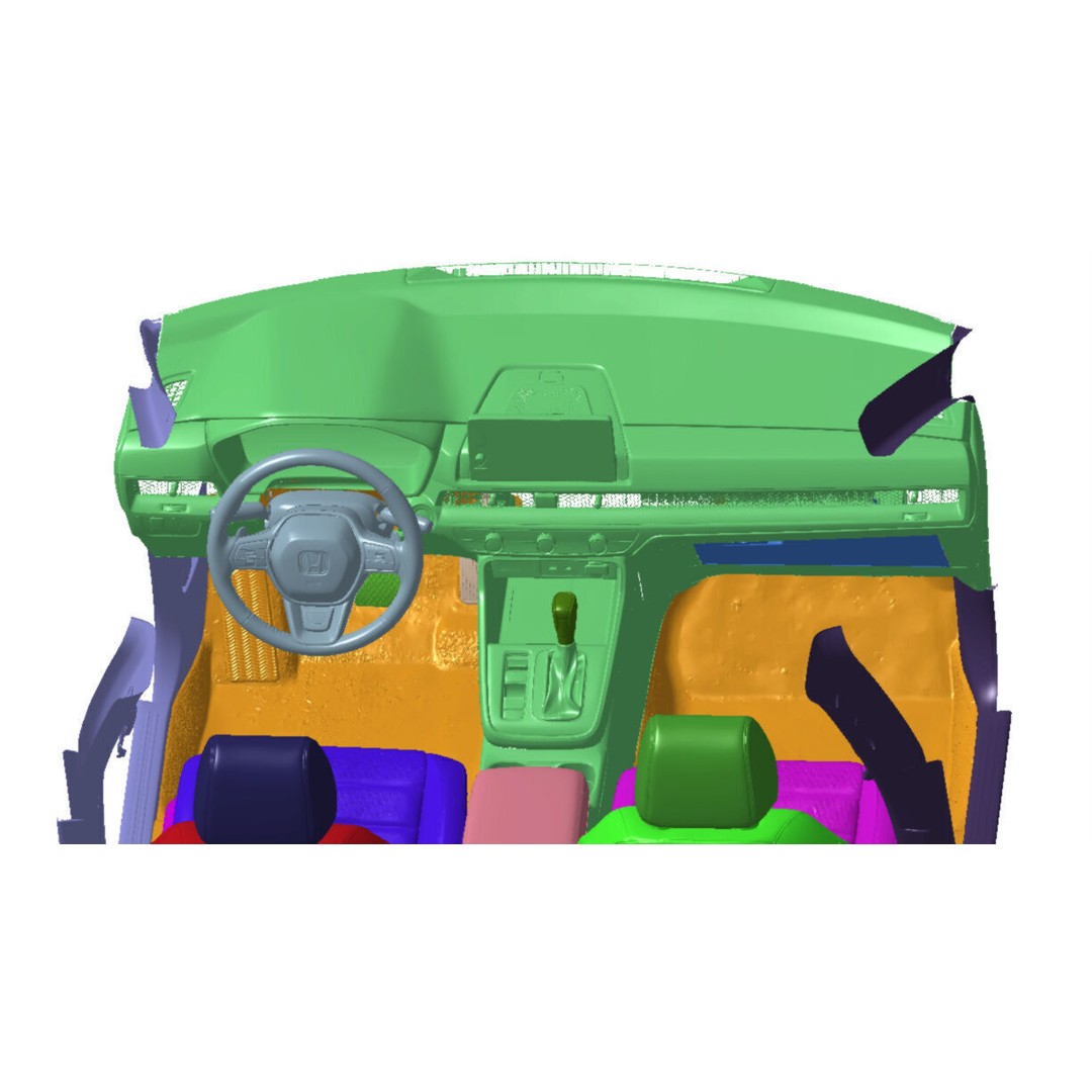 Honda CR-V Hybrid 3D Model – Detailed Scanned Vehicle, STL Format - View 10
