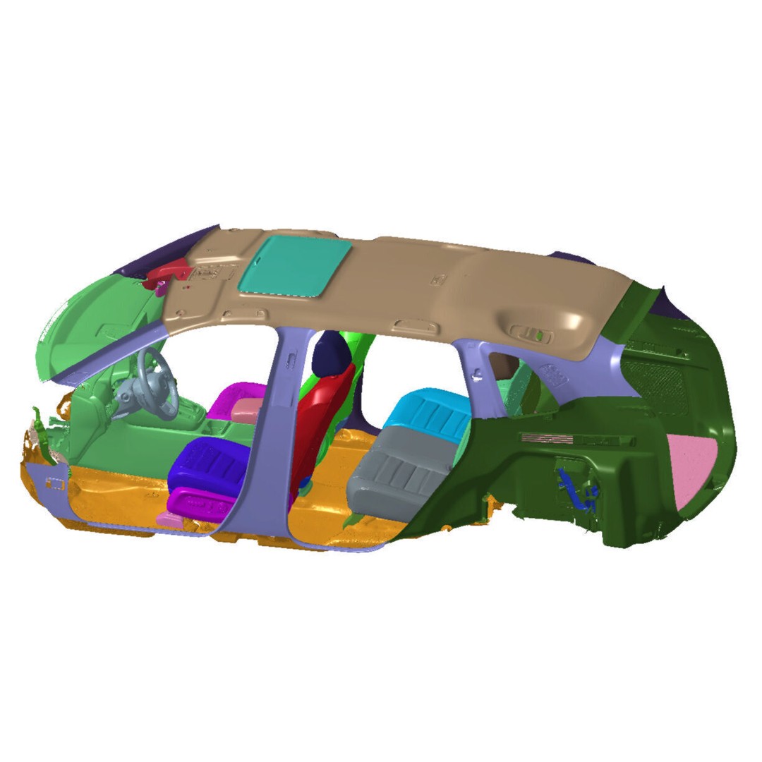 Honda CR-V Hybrid 3D Model – Detailed Scanned Vehicle, STL Format - View 11