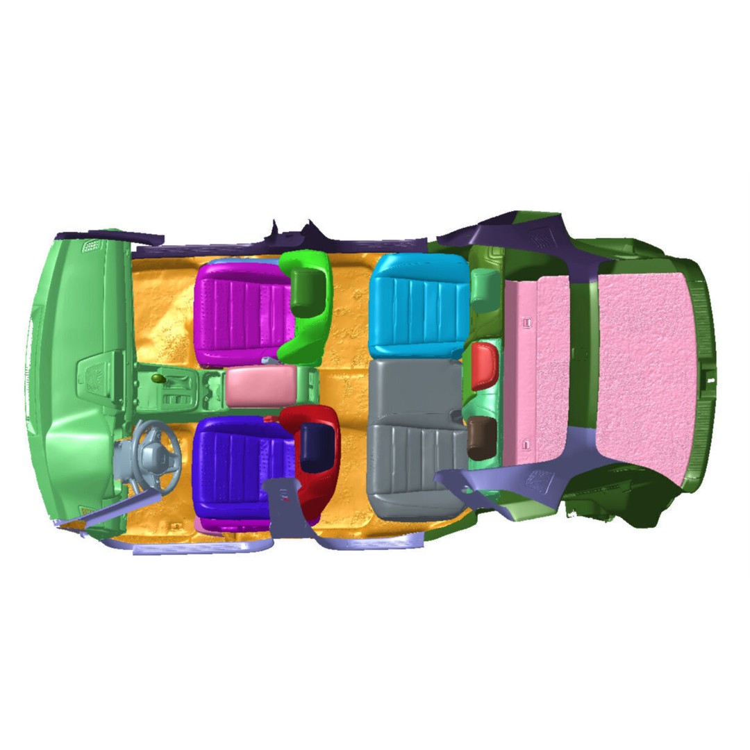 Honda CR-V Hybrid 3D Model – Detailed Scanned Vehicle, STL Format - View 9