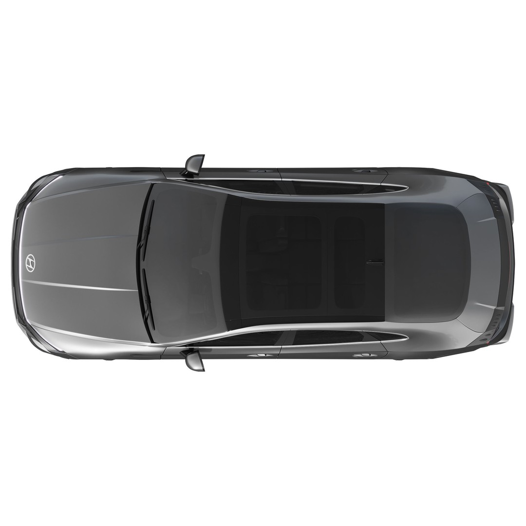 Hyundai Sonata 2024 3D Model – High Poly Car Asset, FBX, OBJ - View 10