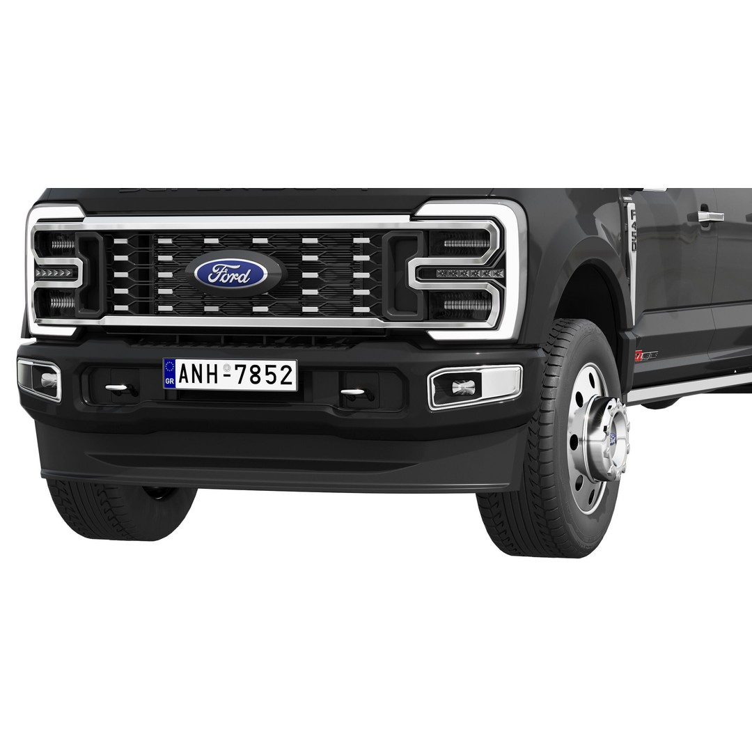 F-450 Super Duty Limited 2024 3D Model – High Poly SUV, FBX, PBR Textures - View 11