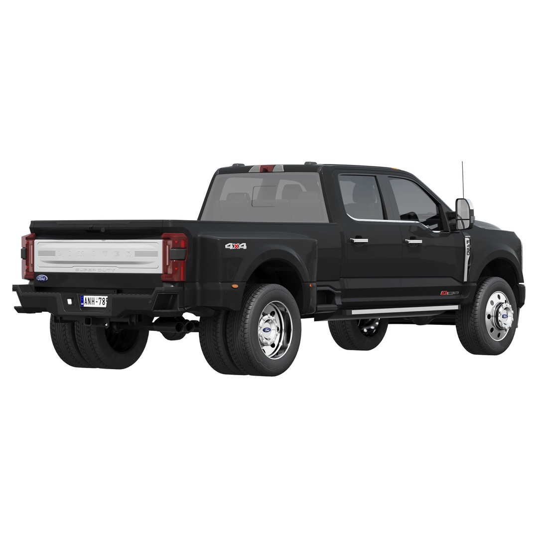 F-450 Super Duty Limited 2024 3D Model – High Poly SUV, FBX, PBR Textures - View 5