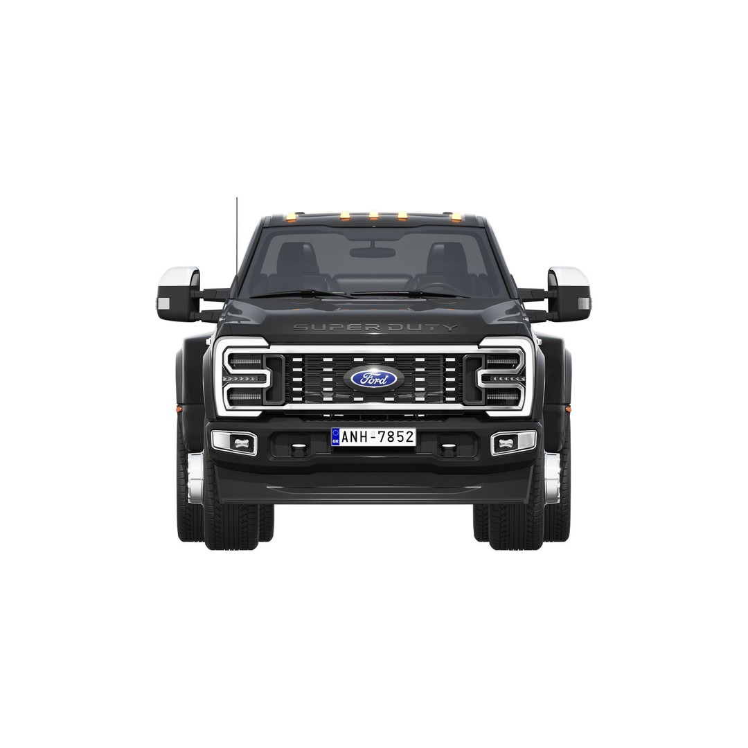 F-450 Super Duty Limited 2024 3D Model – High Poly SUV, FBX, PBR Textures - View 8
