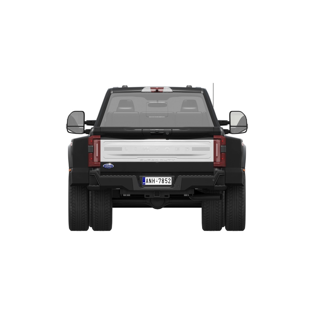 F-450 Super Duty Limited 2024 3D Model – High Poly SUV, FBX, PBR Textures - View 9