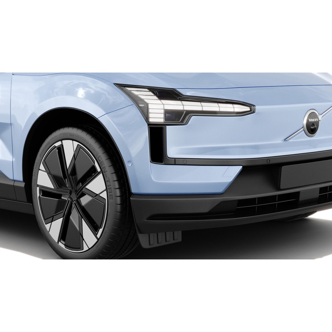 Volvo EX30 2025 3D Model – Realistic SUV with Interior, FBX, Blender - View 12