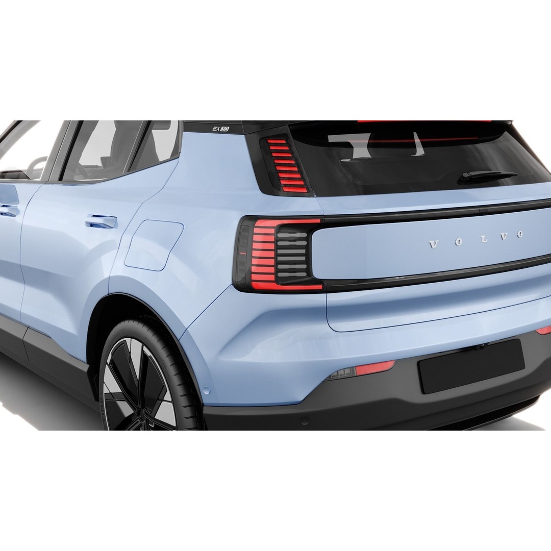 Volvo EX30 2025 3D Model – Realistic SUV with Interior, FBX, Blender - View 13