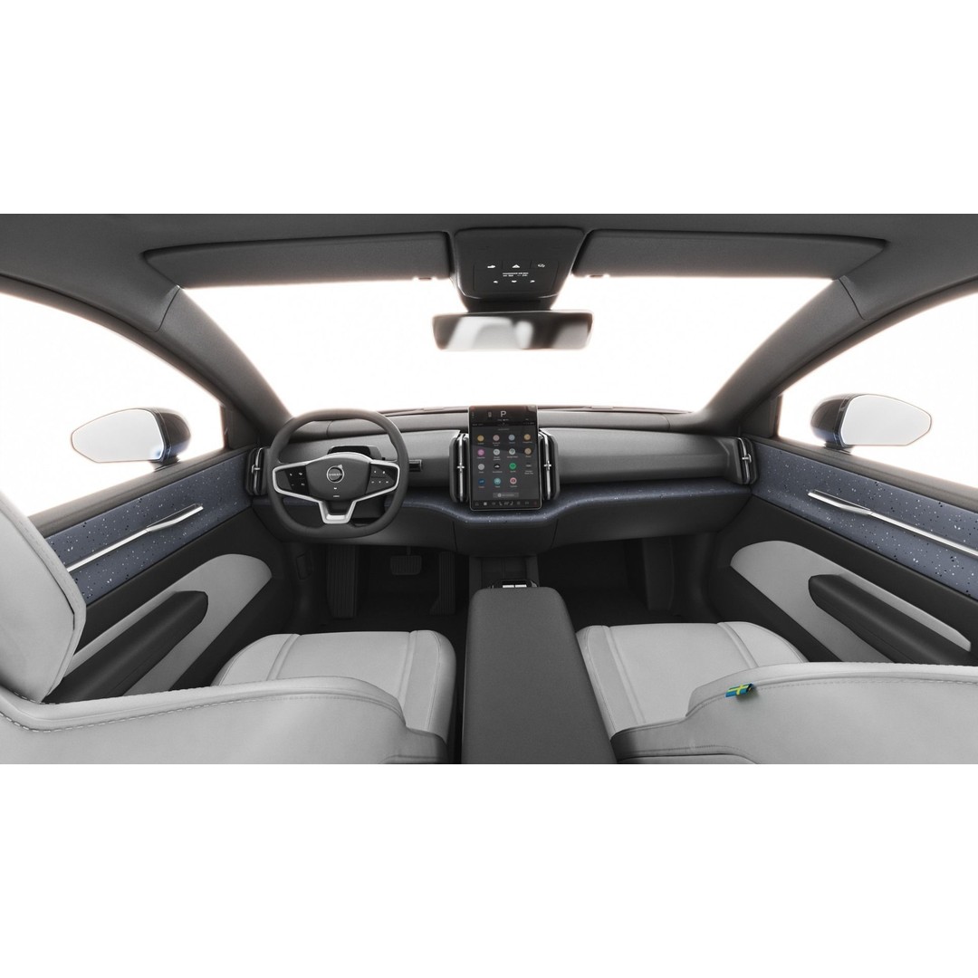Volvo EX30 2025 3D Model – Realistic SUV with Interior, FBX, Blender - View 18