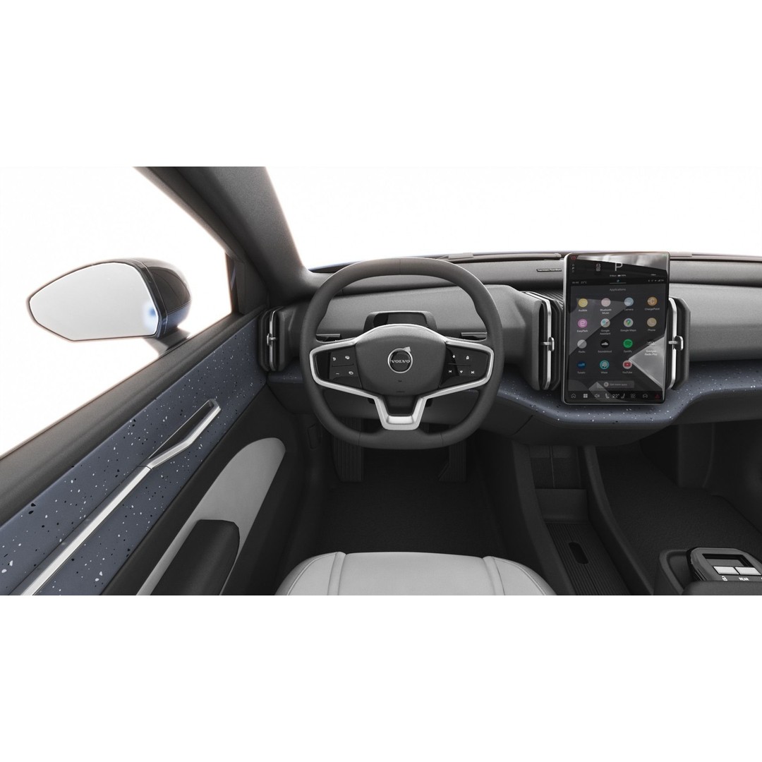 Volvo EX30 2025 3D Model – Realistic SUV with Interior, FBX, Blender - View 19