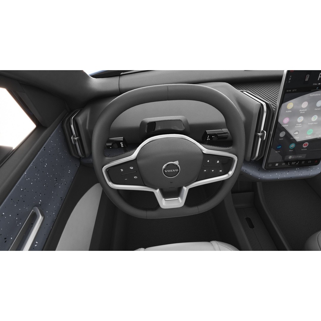 Volvo EX30 2025 3D Model – Realistic SUV with Interior, FBX, Blender - View 21