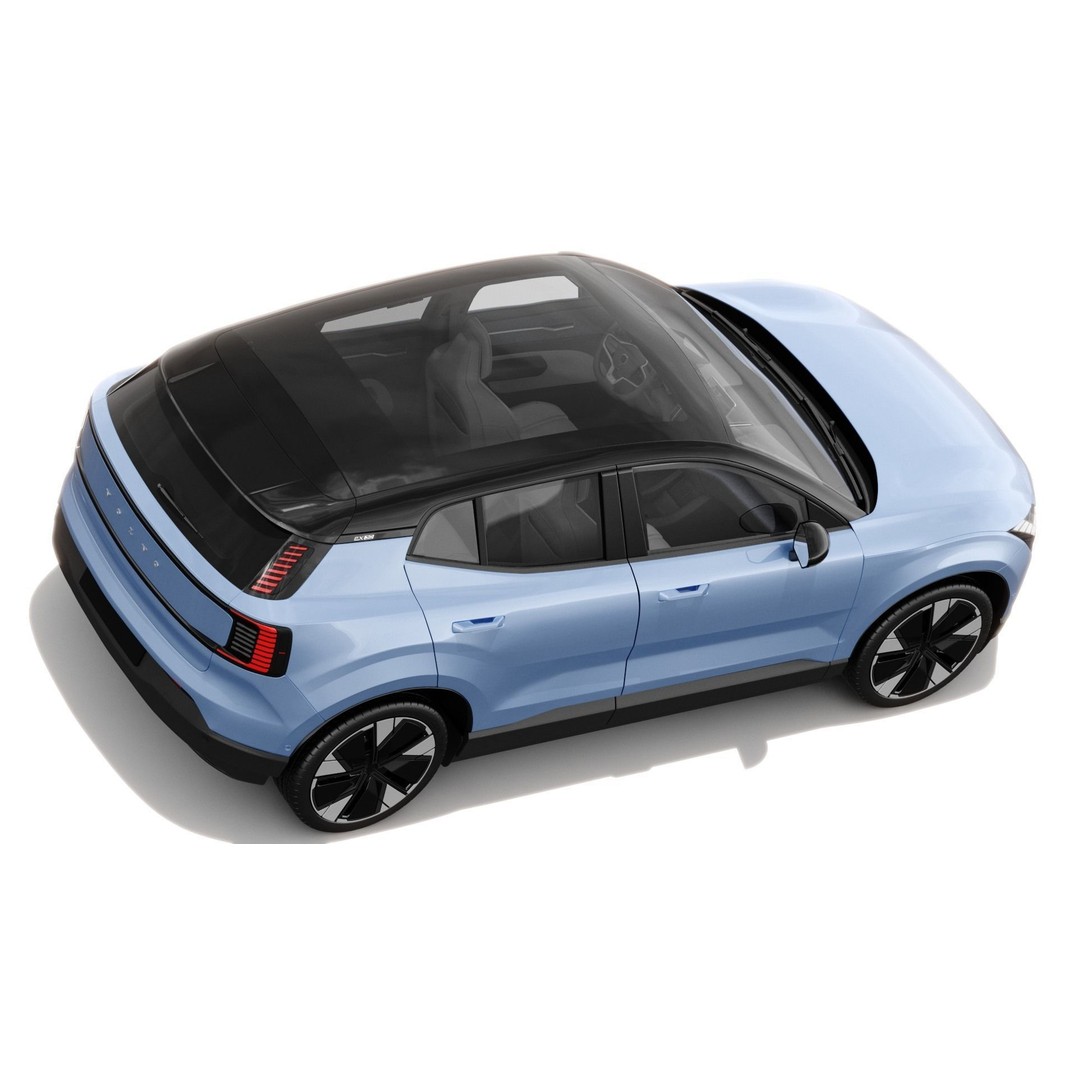 Volvo EX30 2025 3D Model – Realistic SUV with Interior, FBX, Blender - View 8