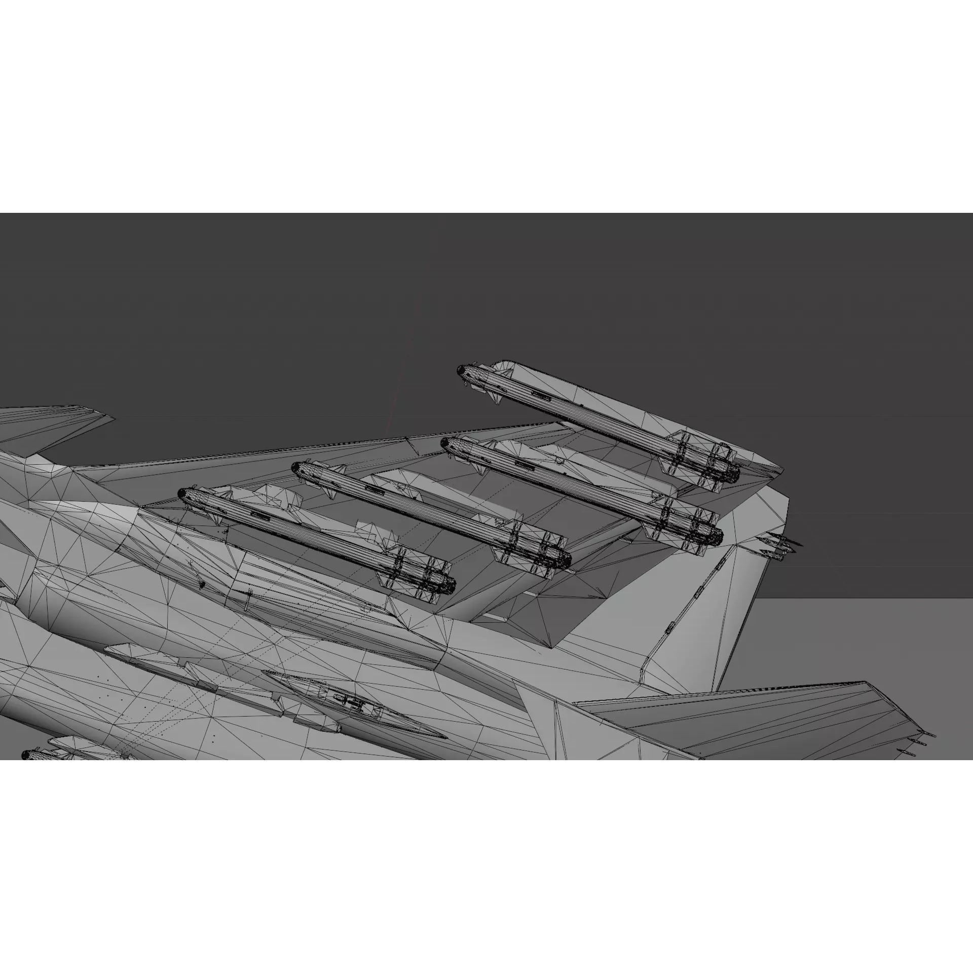 Soukhoi Su-30 - Low-Poly Game-Ready 3D Model - View 15