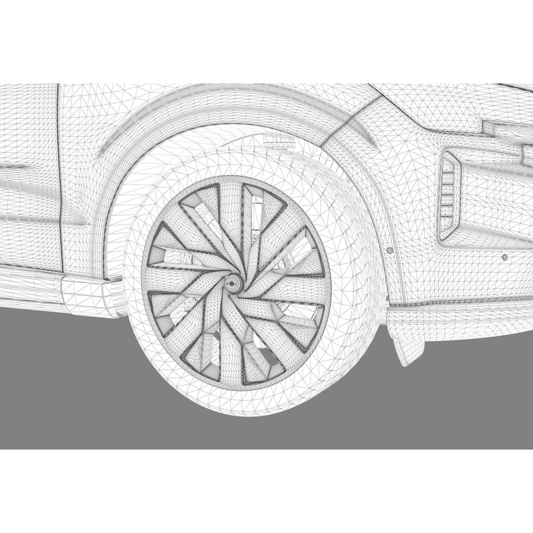 Volvo EX90 2023 3D Model – High Poly SUV with Openable Doors, FBX, OBJ, Blender - View 29