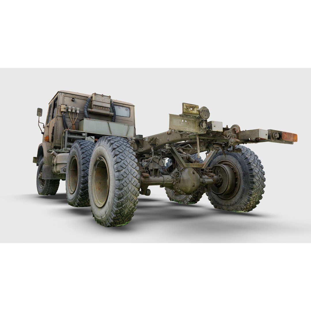 Star 266 Polish Off-Road Truck 3D Model – High Poly Photogrammetry FBX/OBJ - View 5