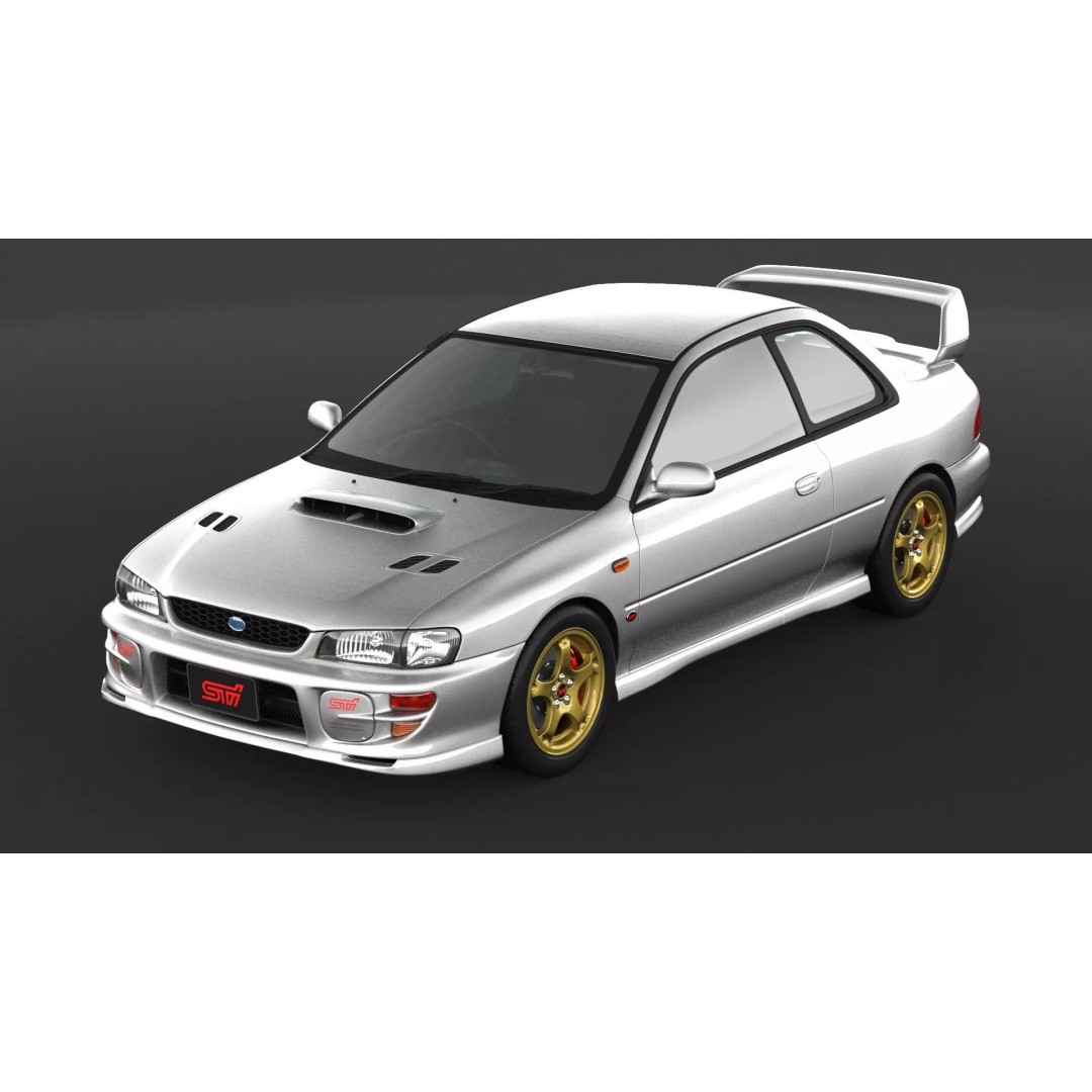 Subaru Impreza WRX STI 3D Model – High Poly Game Asset, FBX, OBJ - View 7