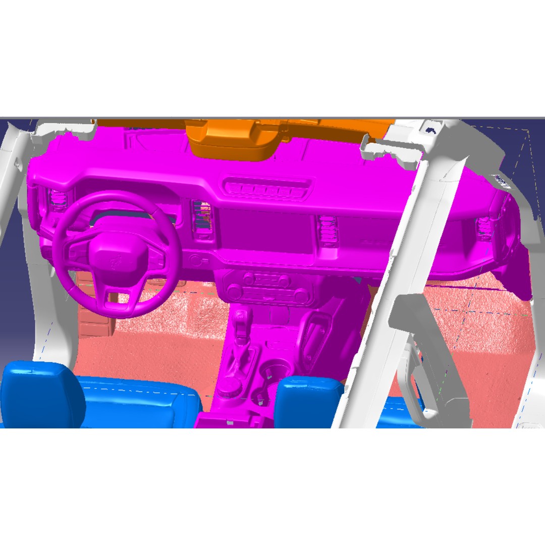Bronco First Edition 2021 3D Model – High Detail Vehicle Scan, STL