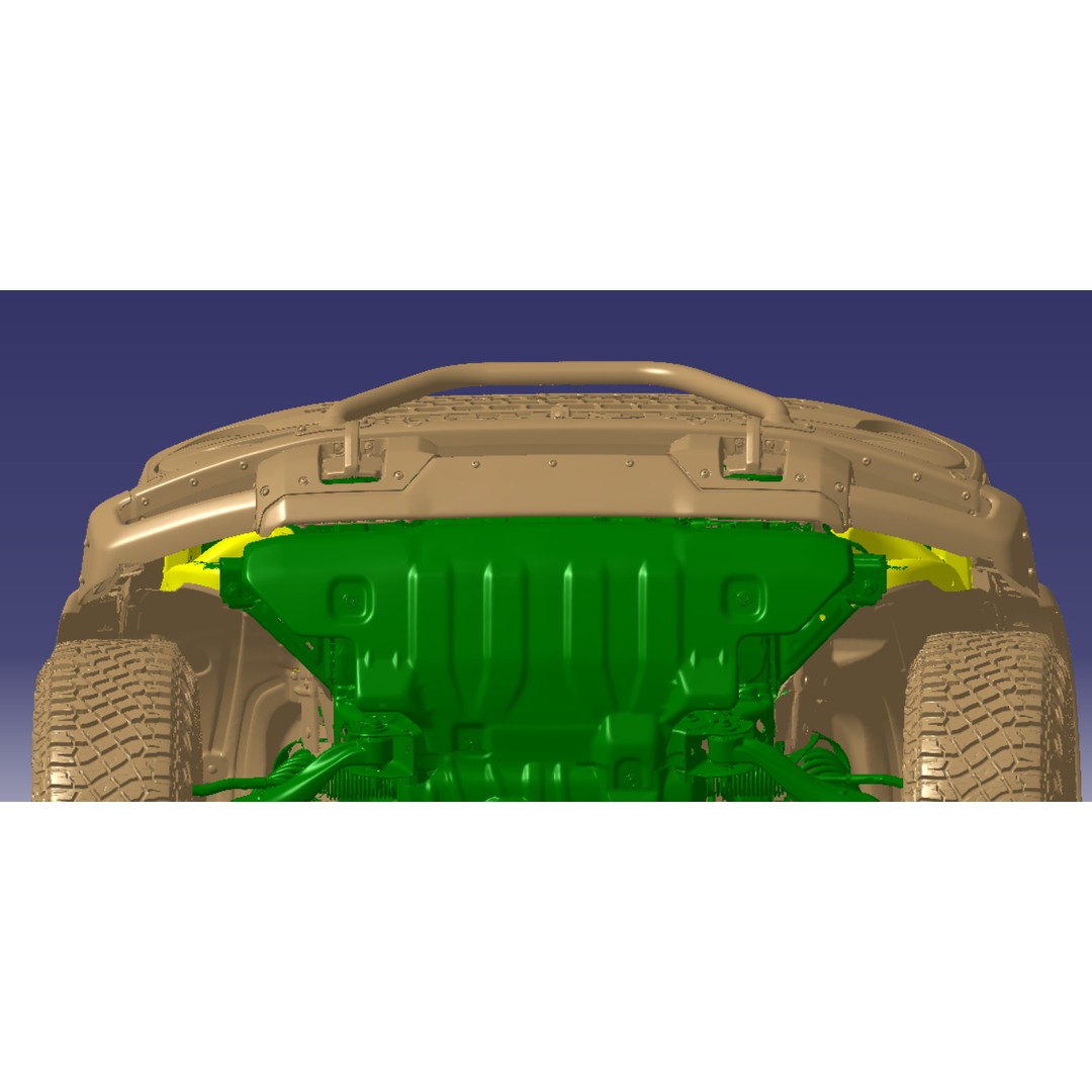 Bronco First Edition 2021 3D Model – High Detail Vehicle Scan, STL - View 10