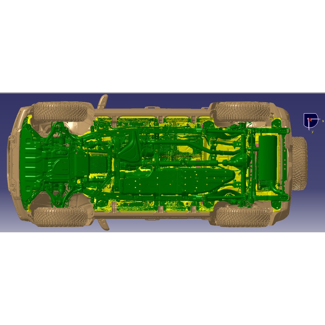 Bronco First Edition 2021 3D Model – High Detail Vehicle Scan, STL - View 12
