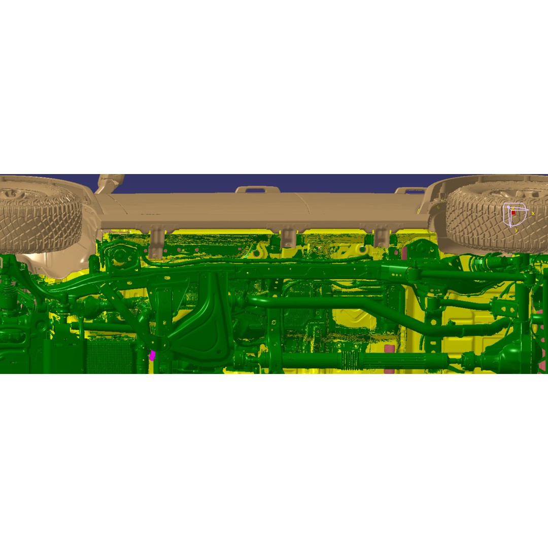 Bronco First Edition 2021 3D Model – High Detail Vehicle Scan, STL - View 13