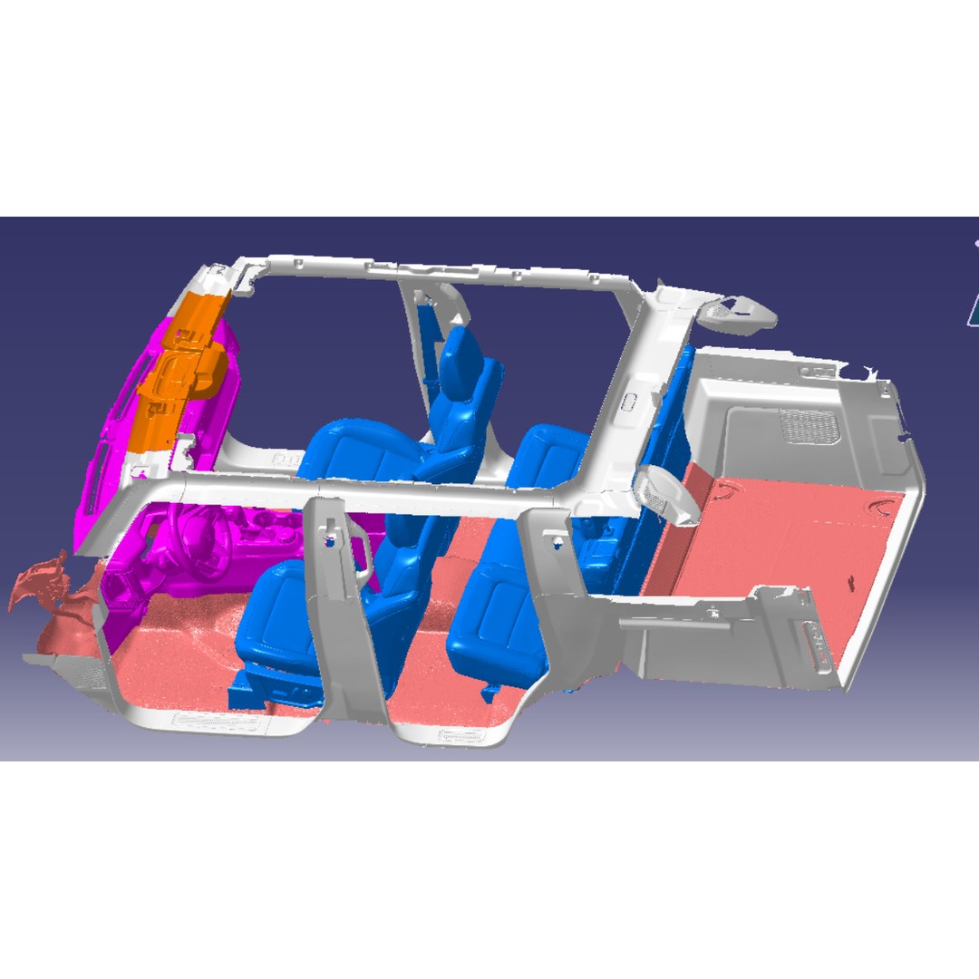 Bronco First Edition 2021 3D Model – High Detail Vehicle Scan, STL - View 14