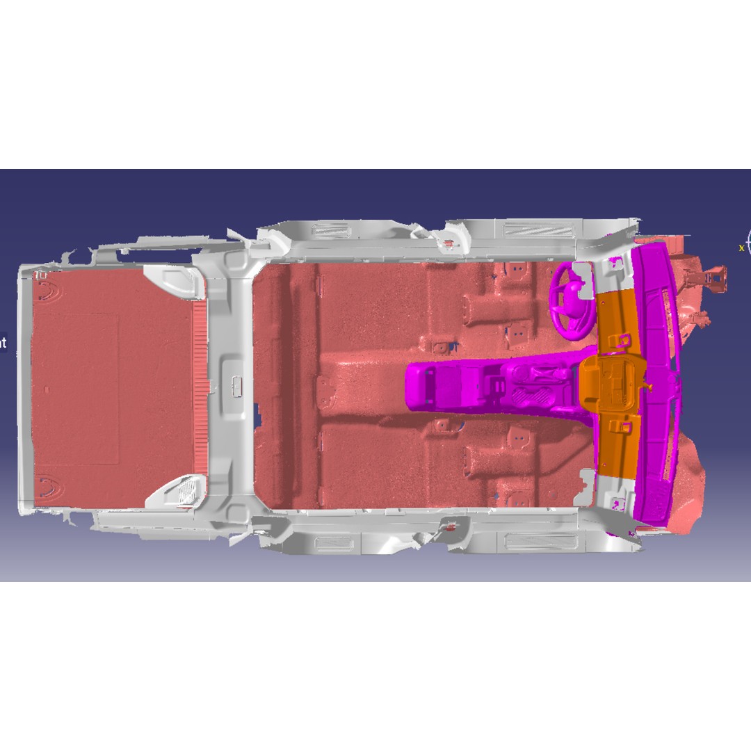 Bronco First Edition 2021 3D Model – High Detail Vehicle Scan, STL - View 16
