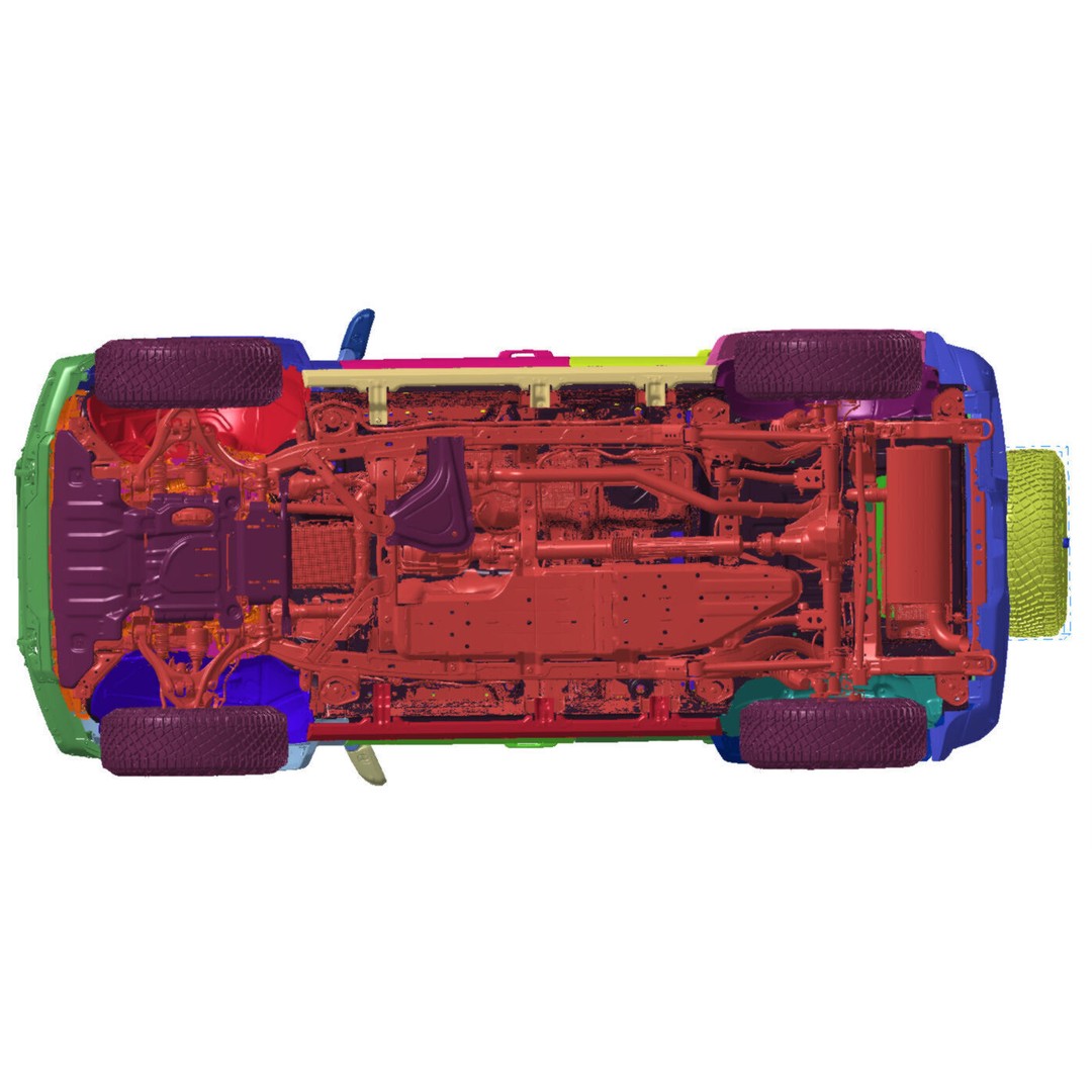 Bronco First Edition 2021 3D Model – High Detail Vehicle Scan, STL - View 8